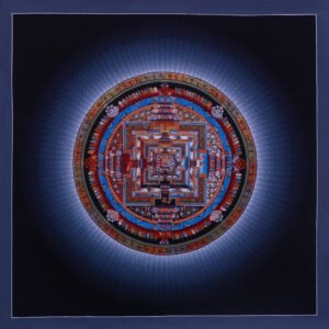 Cosmic Harmony Mandala Thangka