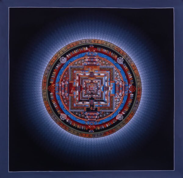 Cosmic Harmony Mandala Thangka