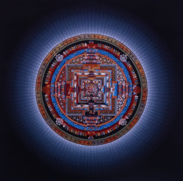 Cosmic Harmony Mandala Thangka - Image 2